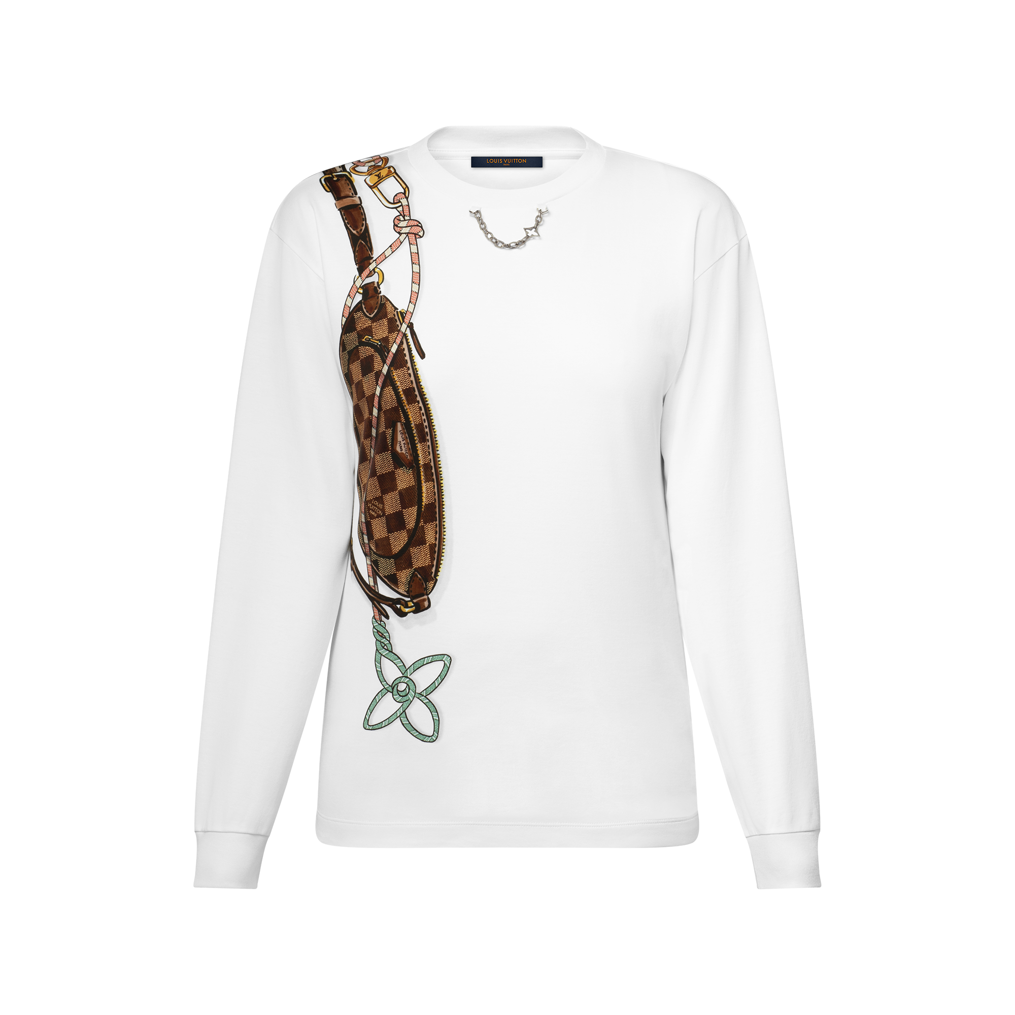 Louis Vuittonモノグラム長袖Tシャツ LOUIS VUITTON(ルイ Louis Vuittonモノグラム長袖Tシャツ LOUIS VUITTON(ルイ